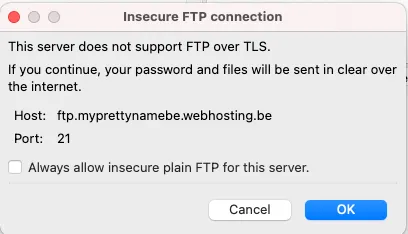 FileZilla Insecure